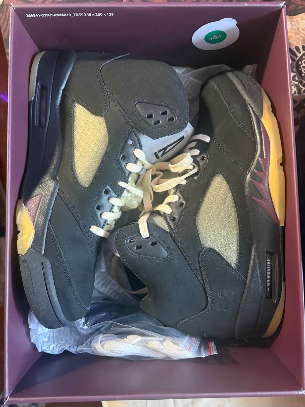 Jordan 5 ama manier